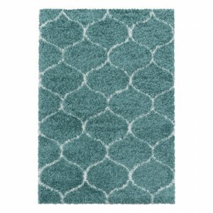 Kusový koberec Salsa shaggy 3201 blue (Varianta: 140 x 200 cm)