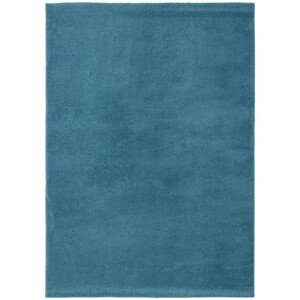 BO-MA Trading Int. s.r.o. Kusový koberec SPRING turquise, Modrá (Rozměr: 60 x 110 cm)