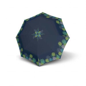 Fiber Mini Style - aqua fiore - dámský skládací deštník