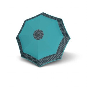 Fiber Mini Style - aqua viola  - dámský skládací deštník