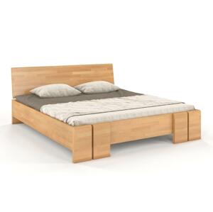 Dřevěná postel s úložným prostorem Skandica VESTRE Maxi & ST, buk (Rozměr: 180x200 cm, Barva: Přírodní)