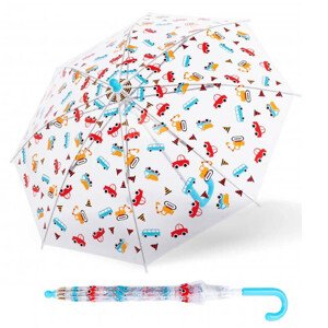 Kids Sky Transparent - průhledný dětský holový deštník