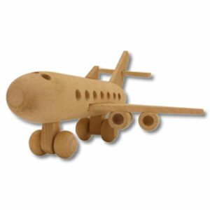 Dřevěná hračka letadlo AD109