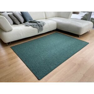 Kusový koberec Astra zelená (Varianta: 1 m2 Astra zelená bez obšití)