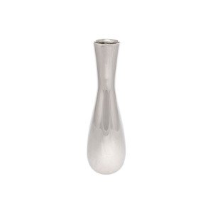 Váza keramická stříbrná. HL9019-SIL, sada 2 ks