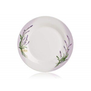 Talíř porcelánový mělký LAVENDER 24 cm