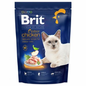 Krmivo Brit Premium by Nature Cat Indoor Chicken 800g