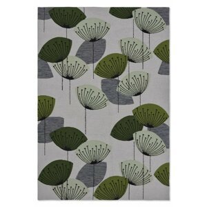 Outdoorový koberec Sanderson Dandelion clocks botanical green 445807 Brink & Campman (Varianta: 140 x 200)