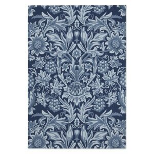 Outdoorový koberec Morris&Co Sunflower webb’s blue 427907 Brink & Campman (Varianta: 200 x 280)