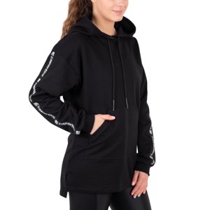 Dámská mikina inSPORTline Overhoodie (Velikost: S, Barva: černá)