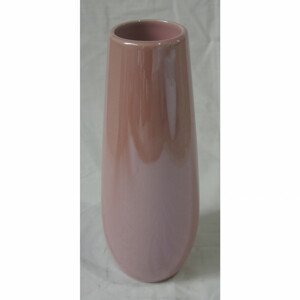 Váza keramická, růžová perleť HL9024-PINK, sada 2 ks