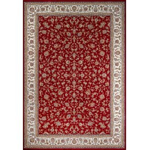 Kusový koberec Shiraz 75555 014 červený (Varianta: 137 x 195 cm)