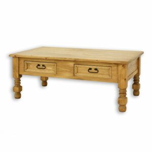 Konferenční stolek ST707, 135x52x75, borovice, vosk (Barva dřeva: Světlý vosk)