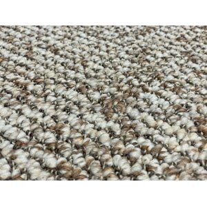 Metrážový bytový koberec Holborn 8114 béžovohnědý (Varianta: 1 m2 Holborn 8114 - 5 m šíře)