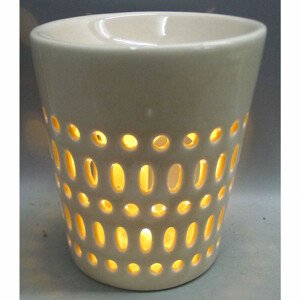 Aroma lampa, porcelánová. Krémová barva. ARK3612 COFFEE, sada 2 ks