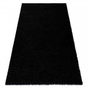 Koberec SOFFI shaggy 5cm černý (Velikost: 60x200 cm)