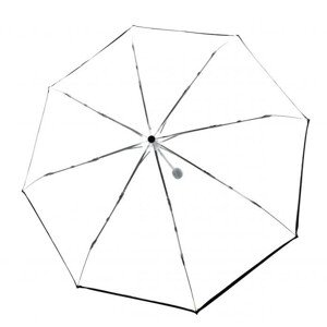 Fiber Mini Nizza Transparent - průhledný skládací deštník