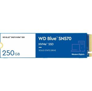 SSD disk Western Digital Blue SN570 250GB, M.2 2280, PCIe 3.0 x4, NVMe
