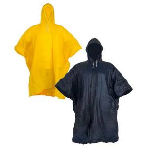 Pláštěnka "poncho", žlutá, univerzální (M - XL)