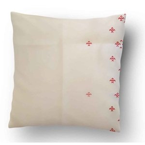 Povlak na polštářek Krásný spánek - krém, červená 40x40 cm (50)