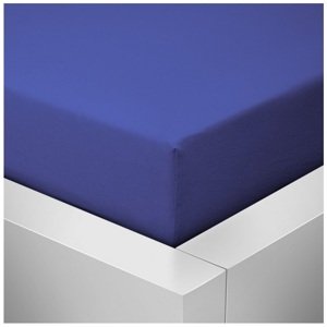 Prostěradlo Jersey Top 140x200 cm tmavě modrá