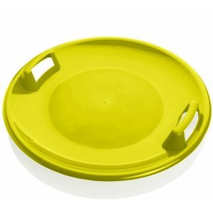 Sáňkovací talíř disk SUPER STAR (žlutá)