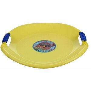 Sáňkovací talíř TORNÁDO SUPER PLASTKON 56 cm (žlutá)