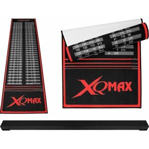 Podložka/koberec na šipky XQ MAX Oche Checkout Dartmat (červená)