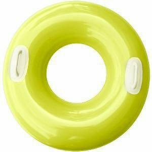 Kruh plavací INTEX s držadlem 76cm (žlutá)