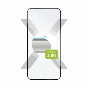 Tvrzené sklo FIXED Full-Cover pro Apple iPhone 15 Plus, lepení přes celý displej, černé