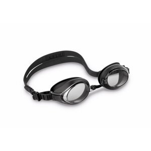 Plavecké brýle Racing Antifog Silicon (černá/bílá)