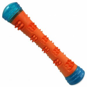 Hračka Dog Fantasy hůlka kouzelná svítící, pískací oranžovo-modrá 4,6x4,6x23cm