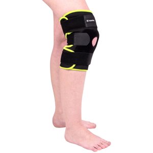 Magnetická bambusová bandáž na koleno inSPORTline (Velikost: S)