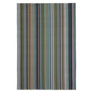 Outdoorový koberec Harlequin Spectro stripes marine/rust 442108 Brink & Campman (Varianta: 140 x 200)