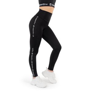 Dámské legíny inSPORTline Highwaist (Velikost: XL, Barva: černá)