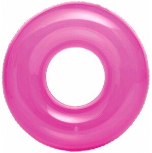 Kruh plavecký INTEX 59260 transparent (růžová)
