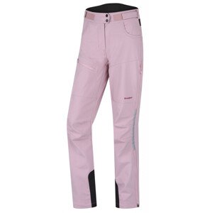 Dámské softshell kalhoty Keson L faded pink (Velikost: XS)