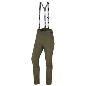 Pánské outdoor kalhoty Kixees M dark khaki (Velikost: XL)