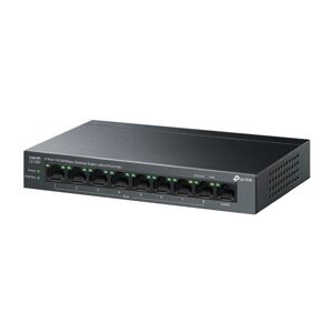Switch TP-Link LS109P 1x LAN, 8x LAN s PoE+, 63W