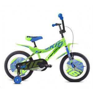 Dětské jízdní kolo Capriolo BMX 16" HT KID modro-zelené