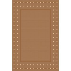 Kusový koberec Level 20329-coffee/natural (Varianta: 60 x 110 cm)