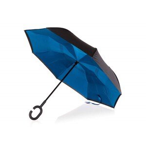 Deštník obrácený 57 cm, modrý