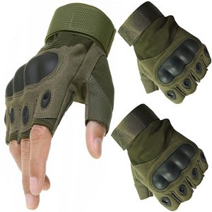 Bezprsté taktické rukavice Military Survival XL