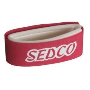 Pásek na lyže textilní SEDCO (červená)