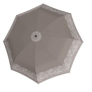 Fiber AC Style rot Flower- dámský vystřelovací deštník