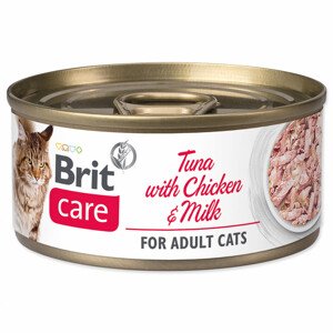Konzerva BRIT Care Cat Tuna with Chicken And Milk - Zákaznické dny 28.3. – 30.4.2024