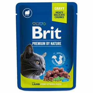 BRIT Premium Chunks with Lamb in Gravy for Sterilised Cats - Zákaznícke dni 28.3. – 30.4.2024