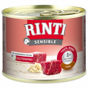 Konzerva RINTI Sensible hovězí + rýže - Zákaznícke dni 28.3. – 30.4.2024