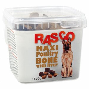 Pochoutka RASCO Dog kosti drůbeží s játry - Zákaznícke dni 28.3. – 30.4.2024