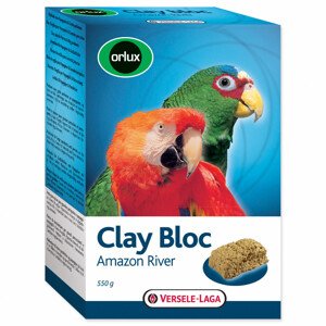 Jílový blok VERSELE-LAGA Clay Bloc Amazon River pro větší papoušky - Zákaznícke dni 28.3. – 30.4.2024